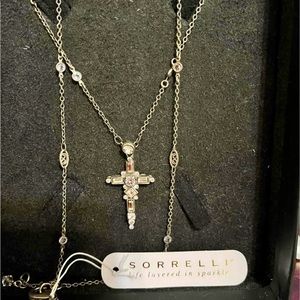 NIB - Sorrelli cross pendant